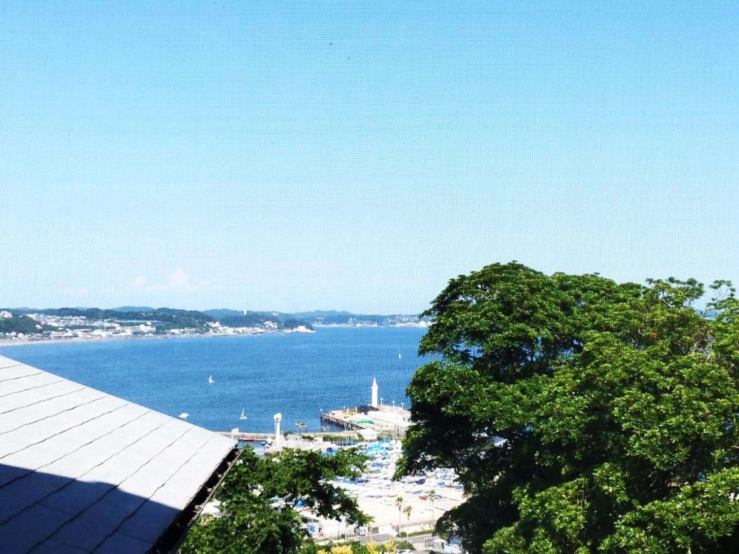 江の島の頂上から海を眺める一棟ヴィラ 一組限定貸切 The Enoshima Villa Ao Fujisawa Exterior foto